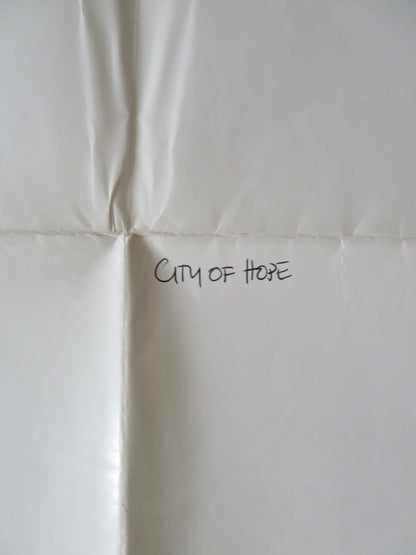 CITY OF HOPE UK QUAD POSTER FOLDED JOHN SAYLES VINCENT SPANO 1991