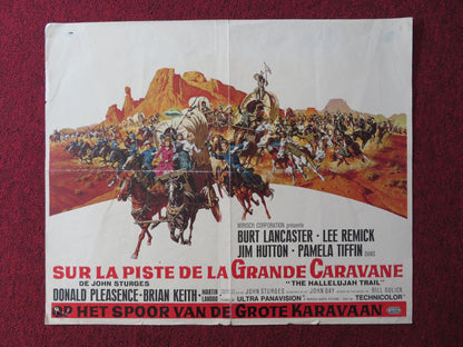 THE HALLELUJAH TRAIL / SUR LA PISTE DE LA GRANDE CARAVANE FRENCH POSTER 1965