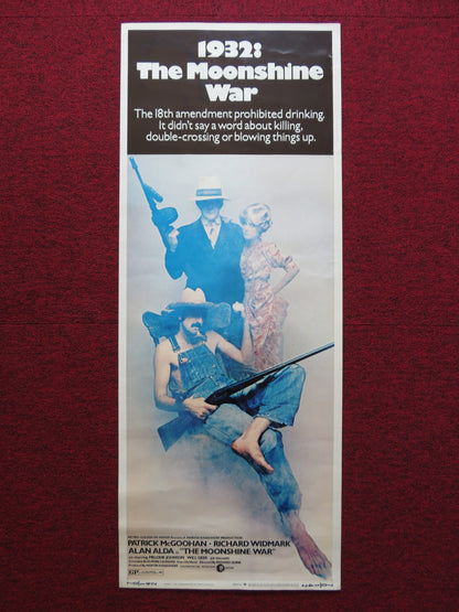 THE MOONSHINE WAR US INSERT (14"x 36") POSTER PATRICK MCGOOHAN R. WIDMARK  1970