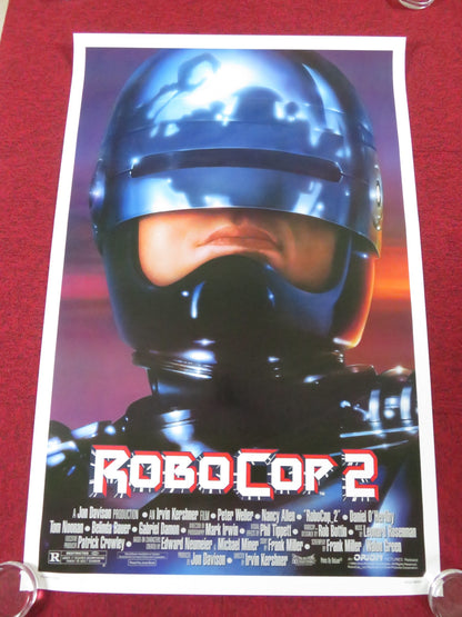 ROBOCOP 2 US ONE SHEET ROLLED POSTER PETER WELLER NANCY ALLEN 1990