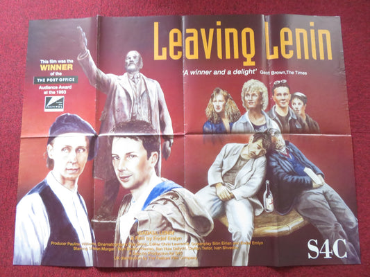 LEAVING LENIN UK QUAD POSTER FOLDED SHARON MORGAN WYN BOWEN HARRIES 1993