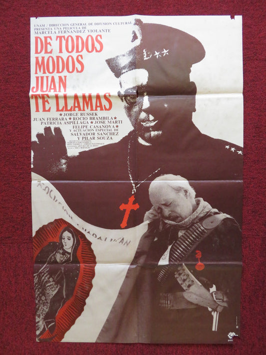 DE TODOS MODOS JUAN TE LLAMAS / THE GENERALS DAUGHTER ARGENTINIAN POSTER 1976