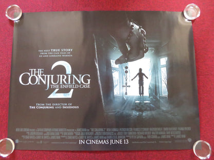 THE CONJURING 2 UK QUAD (30"x 40") ROLLED POSTER PATRICK WILSON V. FARMIGA 2016