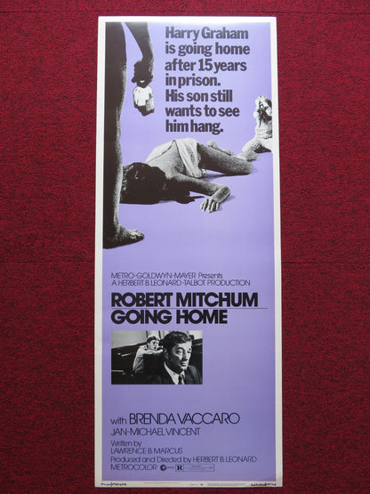 GOING HOME US INSERT (14"x 36") POSTER ROBERT MITCHUM BRENDA VACCARO 1971