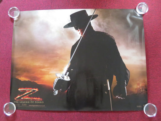 THE LEGEND OF ZORRO - C UK QUAD (30"x 40") ROLLED POSTER ANTONIO BANDERAS 2005