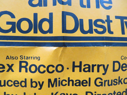 RAFFERTY AND THE GOLD DUST TWINS UK QUAD POSTER FOLDED ALAN ARKIN S. KELLERMAN