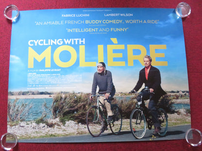 CYCLING WITH MOLIERE- B UK QUAD (30"x 40") ROLLED POSTER FABRICE LUCHINI 2013