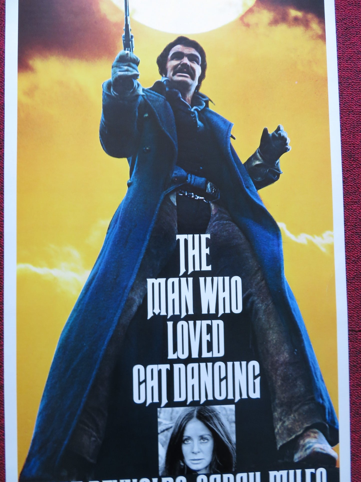 THE MAN WHO LOVED CAT DANCING US INSERT (14"x 36") POSTER BURT REYNOLDS 1973