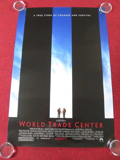 WORLD TRADE CENTER US ONE SHEET ROLLED POSTER NICOLAS CAGE MARIA BELLO 2006