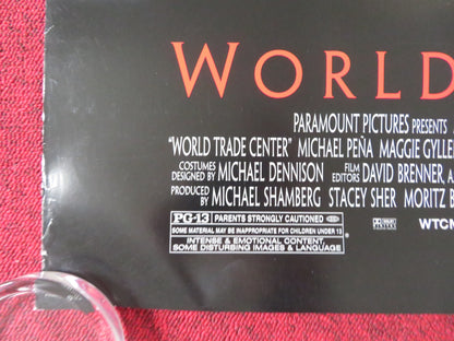 WORLD TRADE CENTER US ONE SHEET ROLLED POSTER NICOLAS CAGE MARIA BELLO 2006