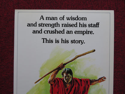 MOSES / Moses the Lawgiver US INSERT (14"x 36") POSTER BURT LANCASTER 1976