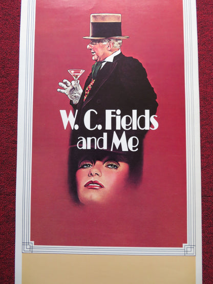 W.C.FIELDS AND ME US INSERT (14"x 36") POSTER ROD STEIGER VALERIE PERRINE 1976