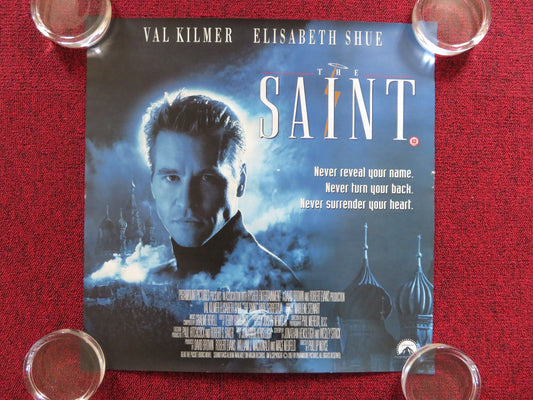 THE SAINT VHS VIDEO POSTER VAL KILMER ELISABETH SHUE 1997