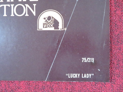 LUCKY LADY FOLDED US ONE SHEET POSTER GENE HACKMAN LIZA MINNELLI 1975