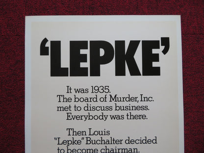 LEPKE US INSERT (14"x 36") POSTER TONY CURTIS ANJANETTE COMER 1974