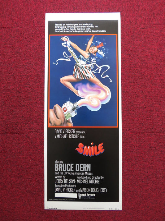 SMILE US INSERT (14"x 36") POSTER BRUCE DERN MICHAEL RITCHIE 1975