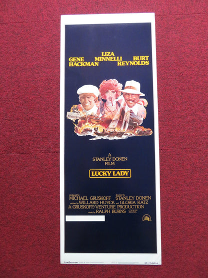 LUCKY LADY STYLE B US INSERT (14"x 36") POSTER LIZA MINNELLI GENE HACKMAN 1975