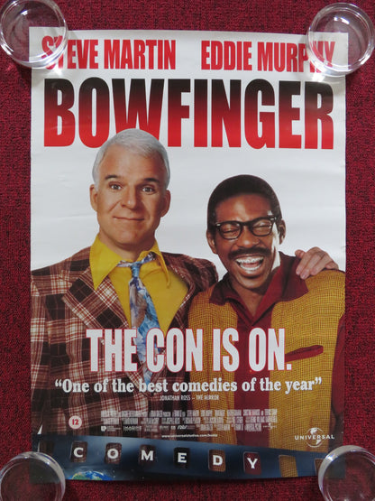 BOWFINGER VHS VIDEO POSTER STEVE MARTIN EDDIE MURPHY 1999