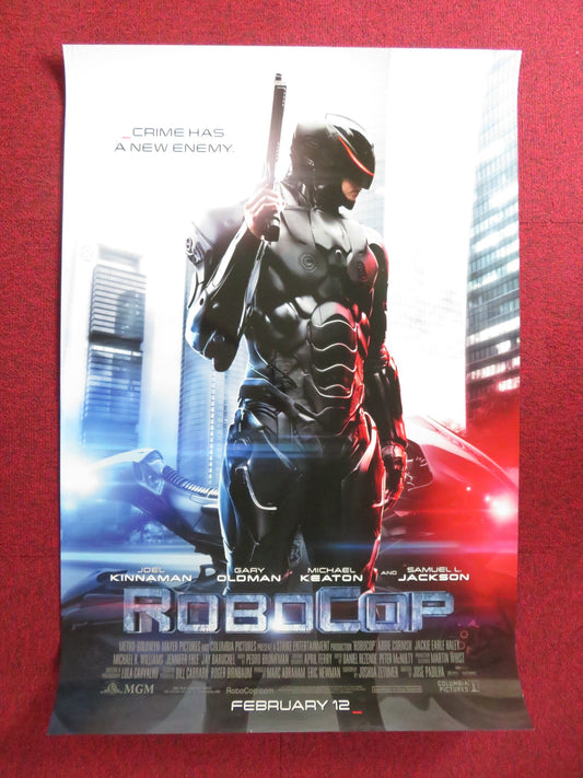 ROBOCOP US ONE SHEET ROLLED POSTER MICHAEL KEATON GARY OLDMAN 2014