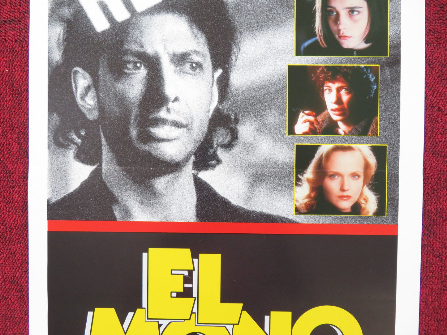 TWISTED OBSESSION ITALIAN LOCANDINA POSTER JEFF GOLDBLUM MIRANDA RICHARDSON 1989