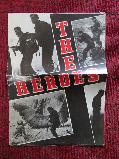 HEROES - PRESSBOOK UNCUT GD FILMS KOSTAS NAOS TEREZA VLANDI 1966