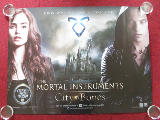 THE MORTAL INSTRUMENTS: CITY OF BONES UK QUAD ROLLED POSTER LILY COLLINS 2013