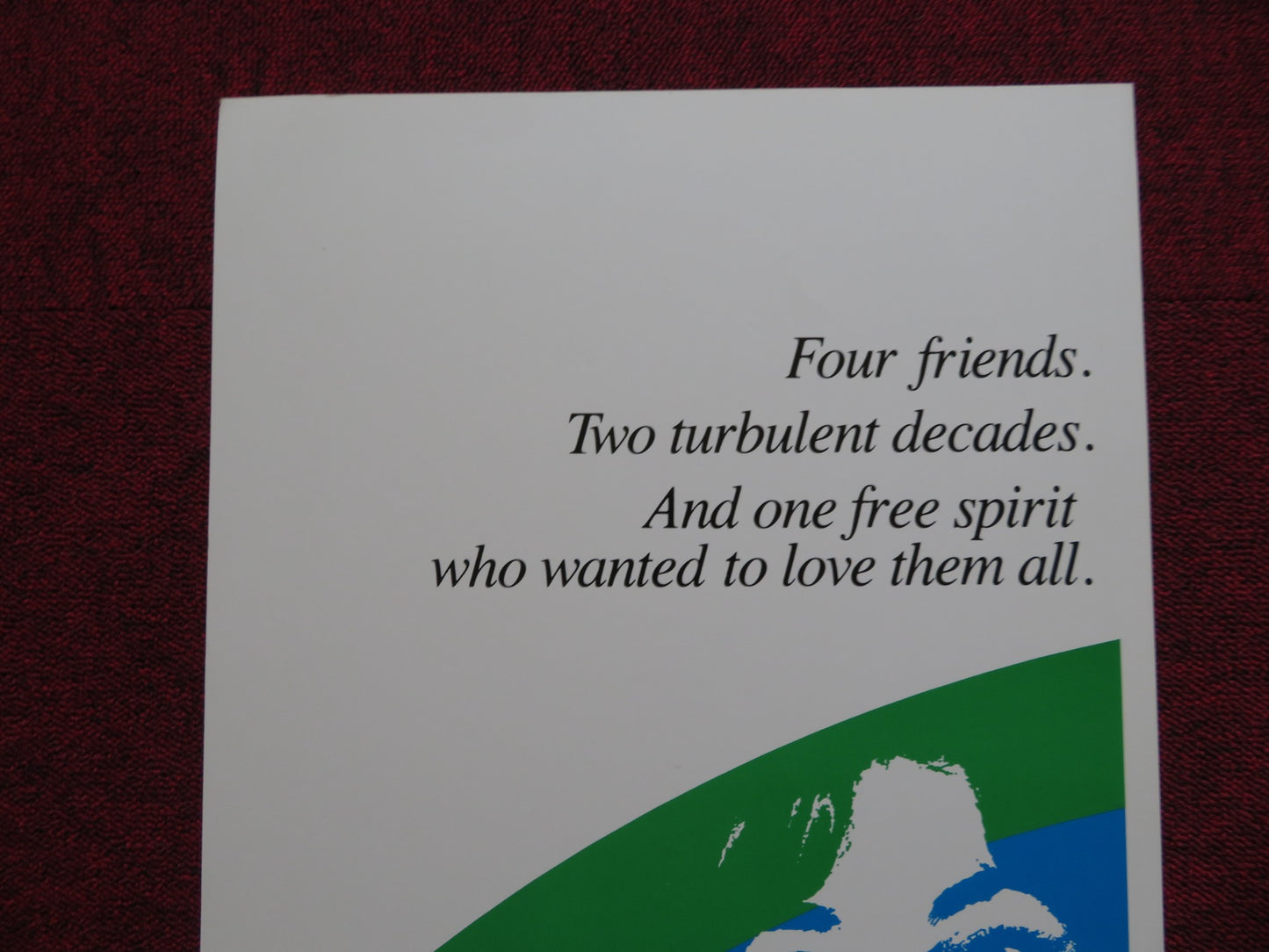 FOUR FRIENDS US INSERT (14"x 36") POSTER CRAIG WASSON JODI THELEN 1981