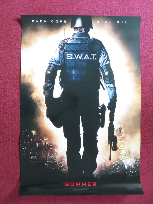 S.W.A.T US ONE SHEET ROLLED POSTER SAMUEL L. JACKSON COLIN FARRELL 2003