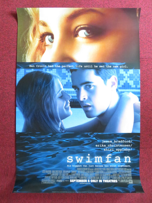 SWIMFAN - B US ONE SHEET ROLLED POSTER JESSE BRADFORD ERIKA CHRISTENSEN 2002