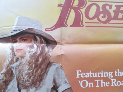 HONEYSUCKLE ROSE UK QUAD POSTER FOLDED WILLIE NELSON DYAN CANNON 1981