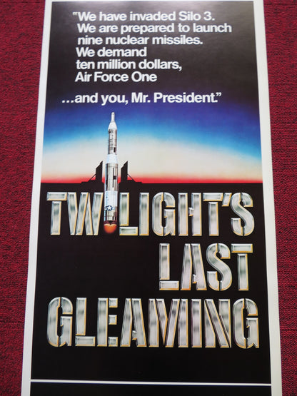 TWLIGHT'S LAST GLEAMING US INSERT (14"x 36") POSTER BURT LANCASTER 1977