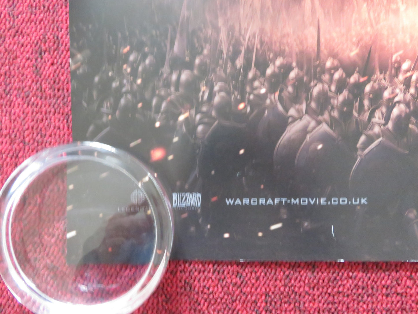 WARCRAFT UK QUAD ROLLED POSTER TRAVIS FIMMEL PAULA PATTON 2016