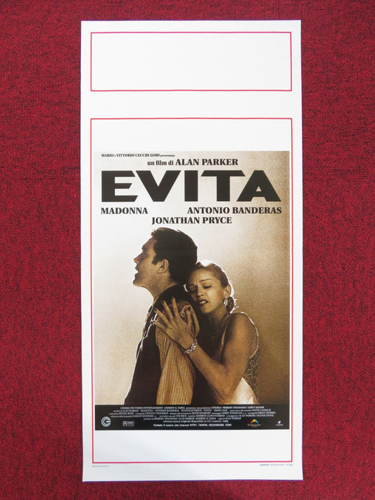 EVITA ITALIAN LOCANDINA POSTER MADONNA ANTONIO BANDERAS 1997