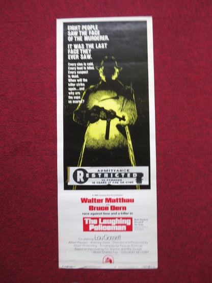 THE LAUGHING POLICEMAN US INSERT (14"x 36") POSTER WALTER MATTHAU B. DERN 1973