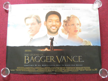 THE LEGEND OF BAGGER VANCE UK QUAD ROLLED POSTER WILL SMITH MATT DAMON 2000