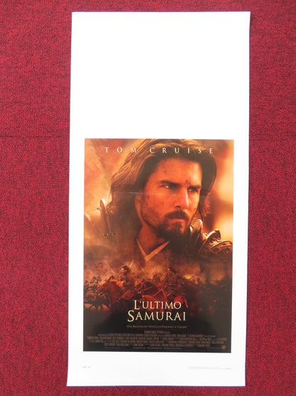 THE LAST SAMURAI ITALIAN LOCANDINA POSTER TOM CRUISE KEN WATANABE 2003