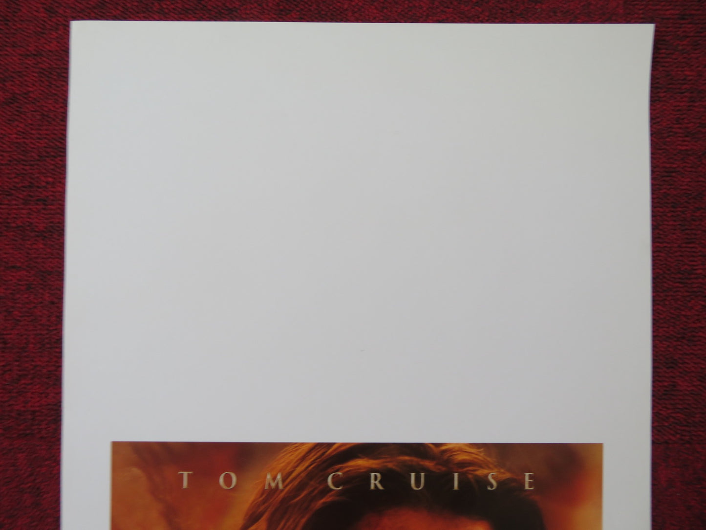 THE LAST SAMURAI ITALIAN LOCANDINA POSTER TOM CRUISE KEN WATANABE 2003