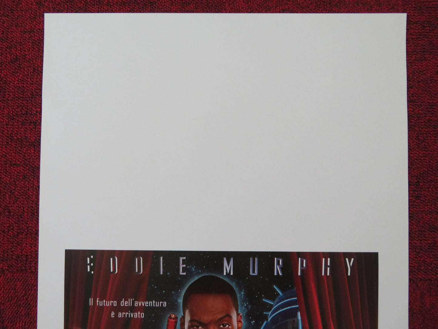 THE ADVENTURES OF PLUTO NASH ITALIAN LOCANDINA POSTER EDDIE MURPHY 2002