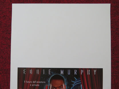 THE ADVENTURES OF PLUTO NASH ITALIAN LOCANDINA POSTER EDDIE MURPHY 2002