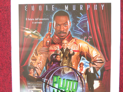 THE ADVENTURES OF PLUTO NASH ITALIAN LOCANDINA POSTER EDDIE MURPHY 2002