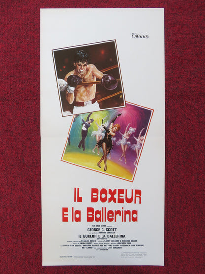 IL BOXEUR E LA BALLERINA ITALIAN LOCANDINA POSTER GEORGE C. SCOTT 1979