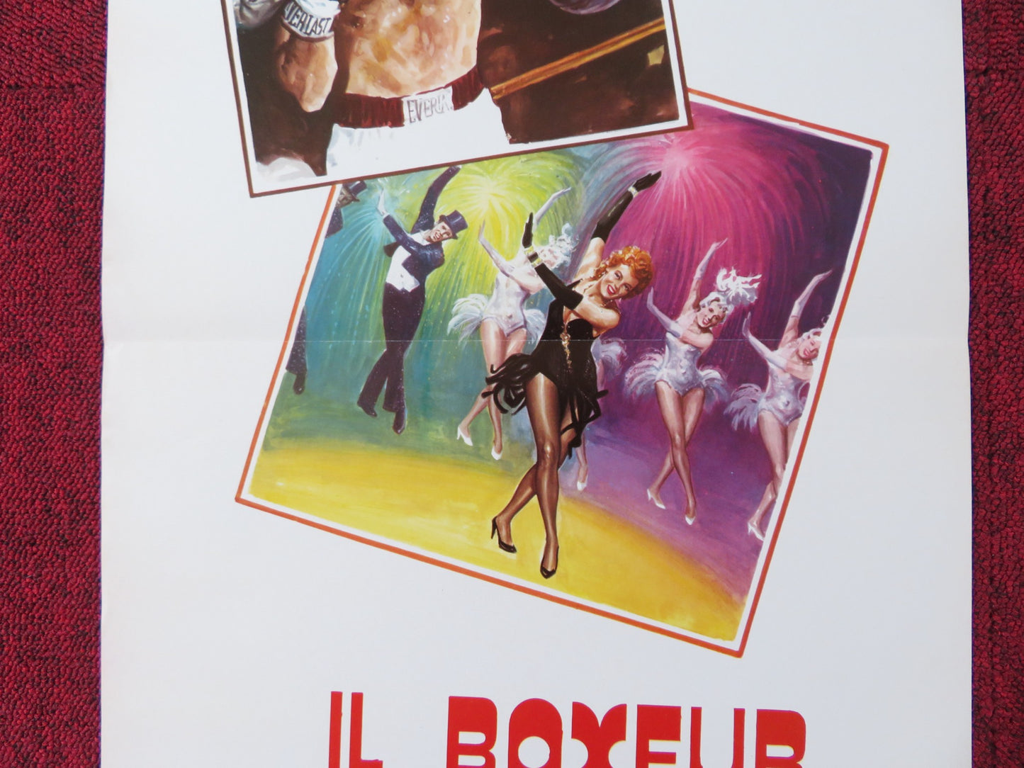 IL BOXEUR E LA BALLERINA ITALIAN LOCANDINA POSTER GEORGE C. SCOTT 1979