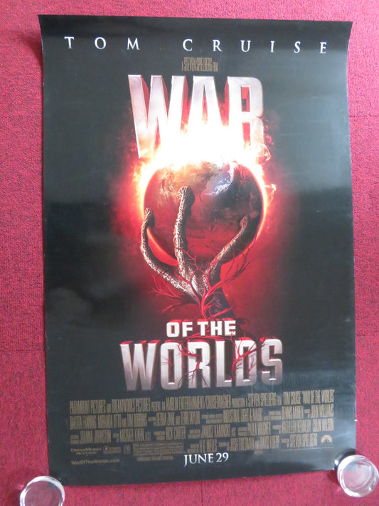 WAR OF THE WORLDS US ONE SHEET ROLLED POSTER SPIELBERG TOM CRUISE 2005