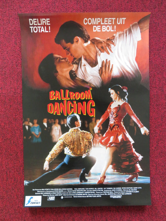 STRICTLY BALLROOM VHS VIDEO POSTER PAUL MERCURIO TARA MORICE 1992