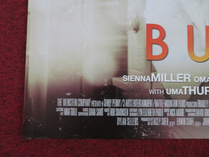 BURNT UK QUAD (30"x 40") ROLLED POSTER BRADLEY COOPER SIENNA MILLER 2015