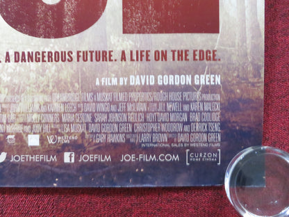 JOE UK QUAD (30"x 40") ROLLED POSTER NICOLAS CAGE TYE SHERIDAN 2013