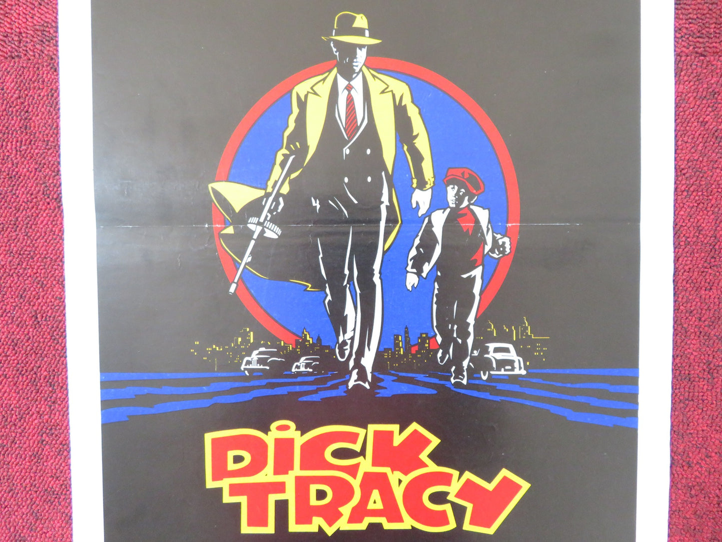 DICK TRACY ITALIAN LOCANDINA POSTER WARREN BEATTY MADONNA 1990