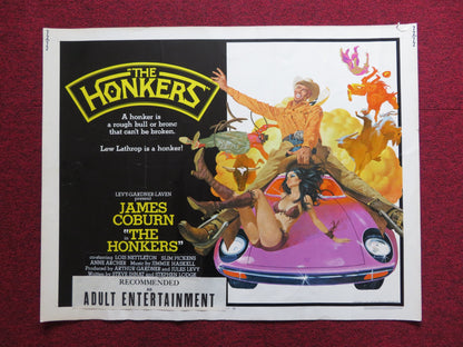 THE HONKERS US HALF SHEET (22"x 28") POSTER JAMES COBURN LOIS NETTLETON 1972