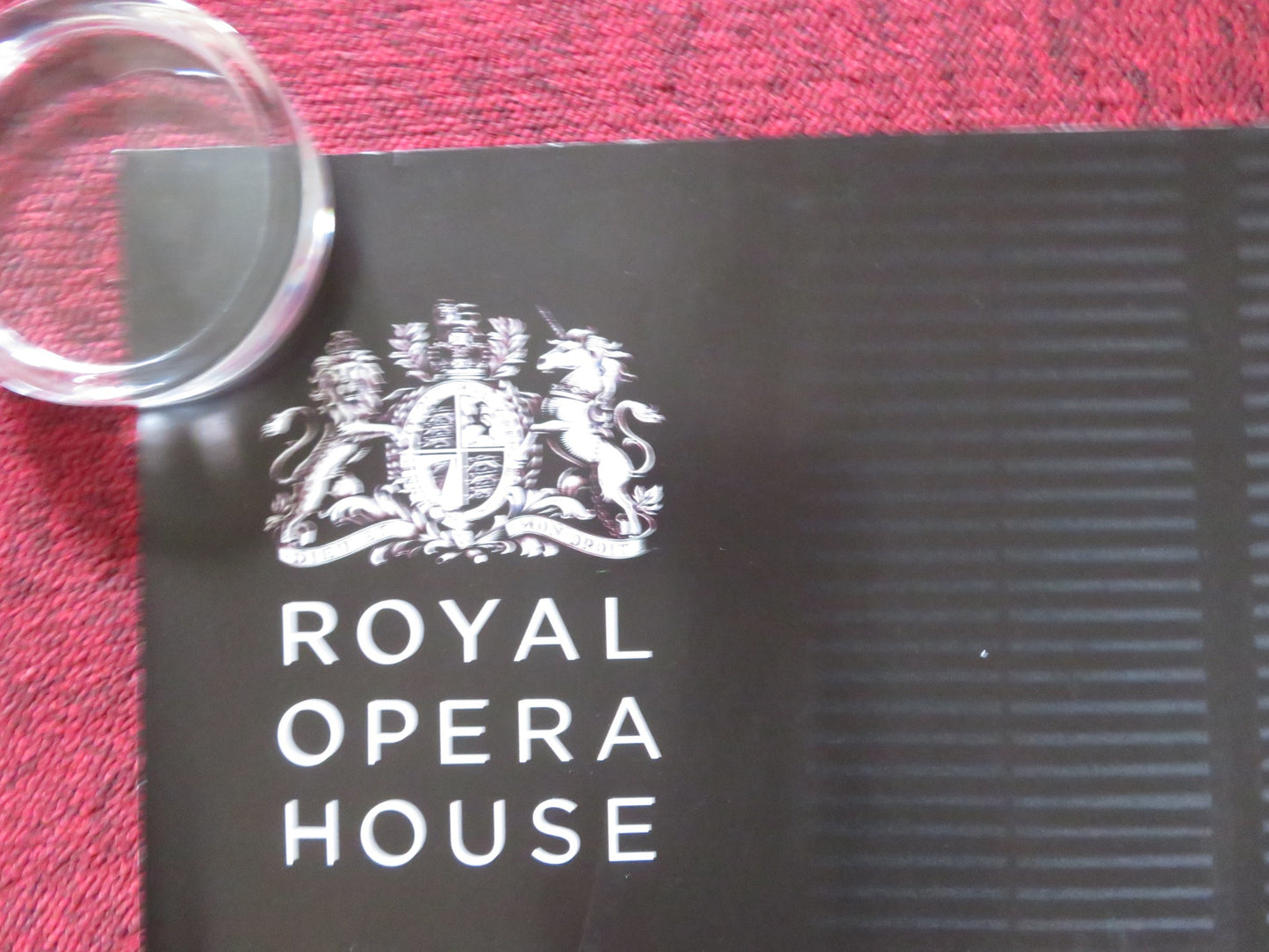 THE ROYAL OPERA HOUSE: LA TRAVIATA UK QUAD (30"x 40") ROLLED POSTER 2016