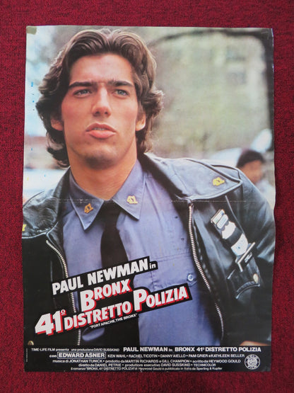 FORT APACHE THE BRONX - E ITALIAN FOTOBUSTA POSTER PAUL NEWMAN E. ASNER 1981